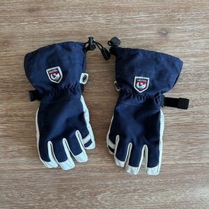 Hestra Army Leather Heli Ski Jr. Kids Ski Gloves